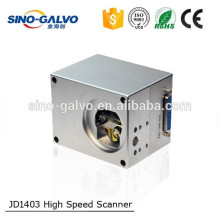 Fabricante Galvanômetro de Cabeça de Digitalização de Abertura JD1403 com Abertura de Feixe de 9mm